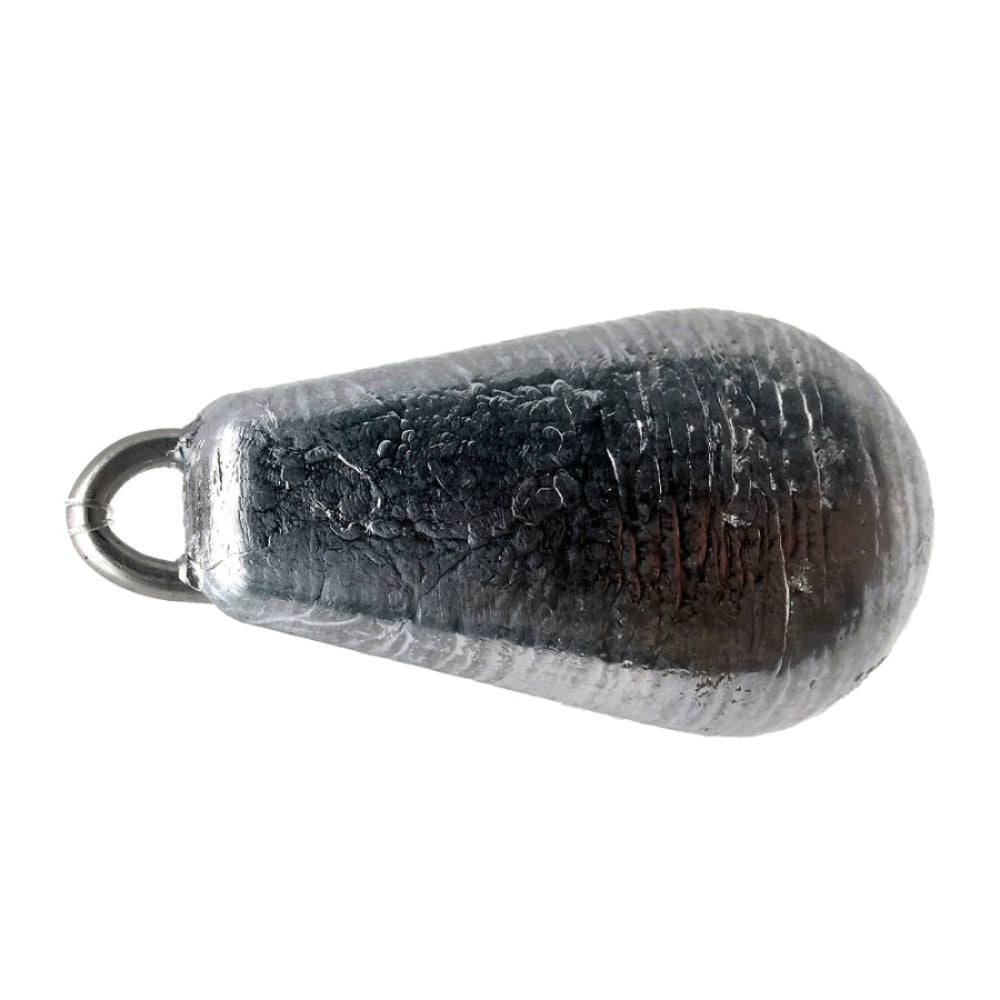 Laisse avec anneau poire en acier inoxydable