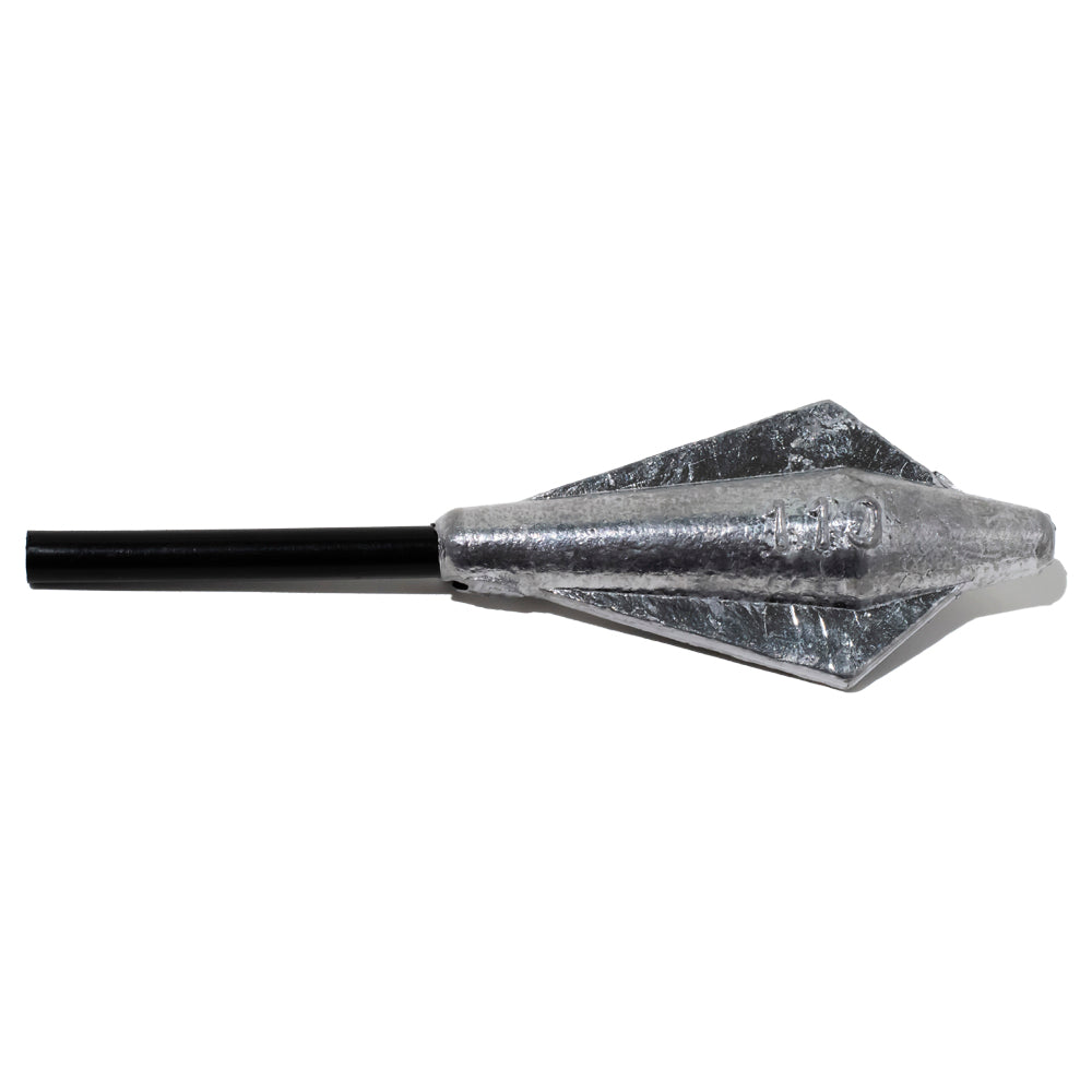 Aile coulissante en coulée de plomb