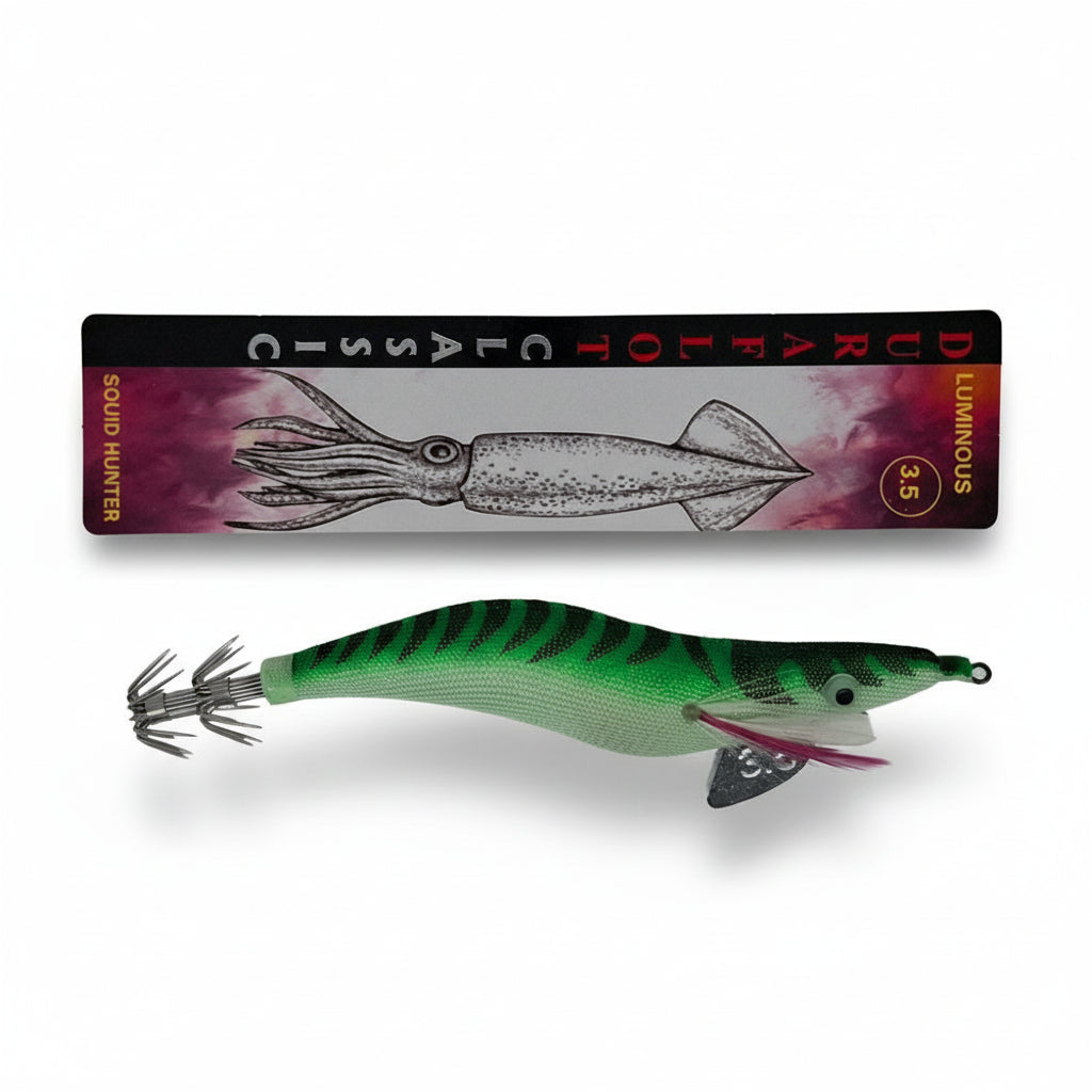 Señuelo eging clásico 3.5 verde