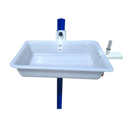 Bandeja para los soportes cañas de pescar.