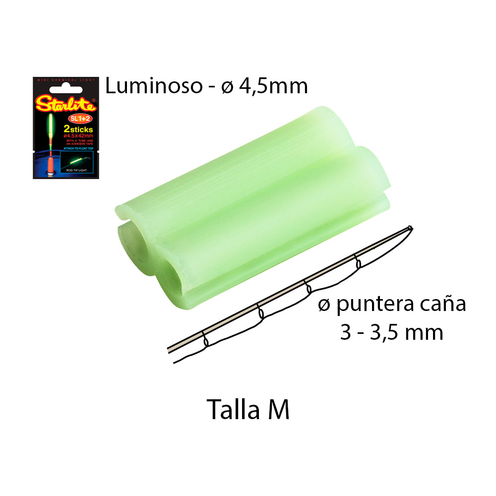 Suporte de luz química modelo 1