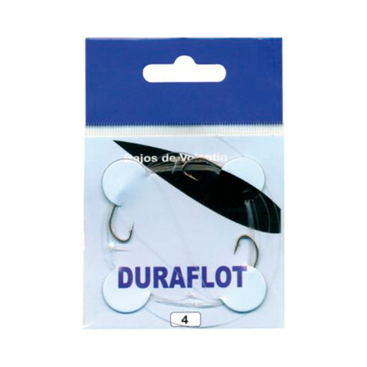 Bajo volantín de 3 anzuelos Duraflot