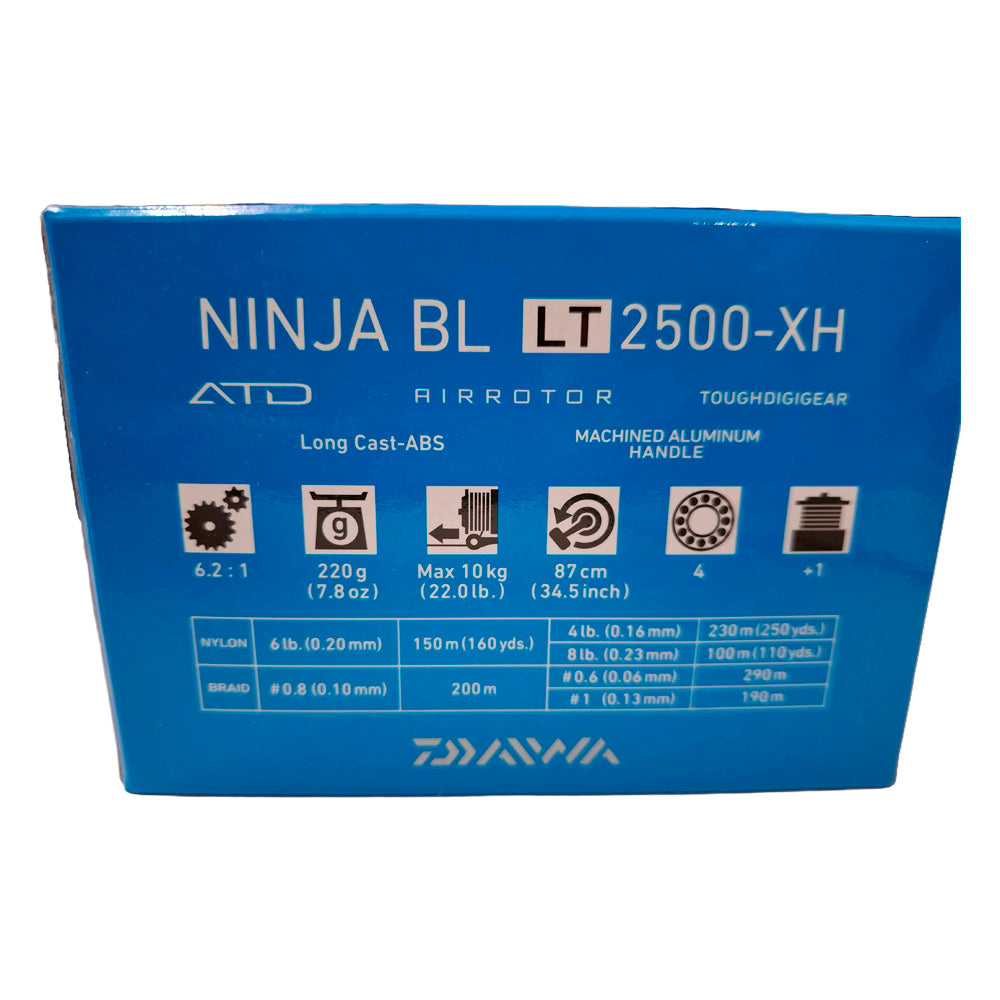Moulinet Daiwa Ninja BL TL 2500-HX