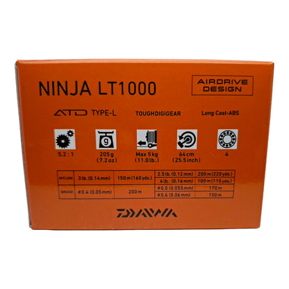 Carrete Daiwa 23ninja LT1000