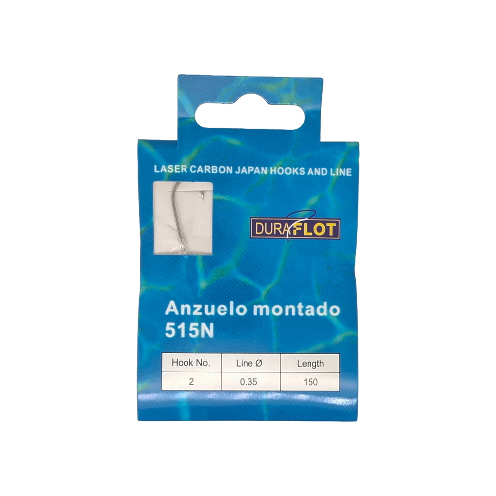Anzuelos montados Rectos 515N Duraflot