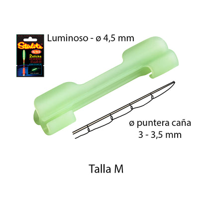 Soporte luz quimica modelo 2